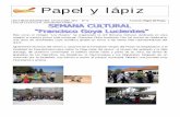 Papel y lápiz nº 12 - Boletín informativo de la Fundación Virgen del Pueyo