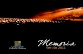Memoria 2011 Teatro Municipal de Temuco