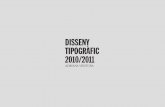 Disseny tipogr fic 2010/2011
