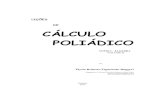 Cálculo Poliádico Tomo I Volume II
