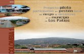 Proyecto piloto participativo en gestión local del riesgo de desastres en el municipio de Los Patios