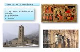 Tema 09 arte romanico el romanico en espac3b1a arquitectura escultura y pintura curso 2011 12