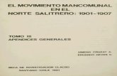 El movimiento mancomunal en el norte salitrero: 1901-1907