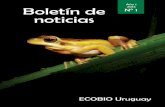 Boletín de Noticias - Primera Edición - Ecobio uruguay