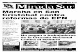 Nuevas protestas en San Cristóbal contra reformas de EPN