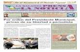 La Balanza Prensa la Noticia PRIMERA QUINCENA DE FEBRERO 2012