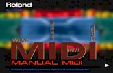 Manual MIDI  Roland