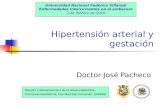 HIPERTENSION Y GESTACION