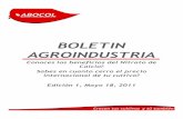 Boletin Agroindustria Edición 1