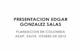 Experiencia Planificación en Colombia