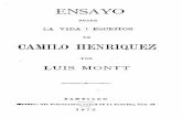 Ensayo sobre la vida y escritos de Camilo Henríquez