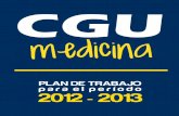 Plan de Trabajo CGU 2012-2013