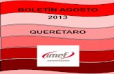 Boletín Local Querétaro-Agosto 2013