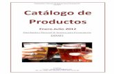 Catálogo de Productos Enero-Julio 2012