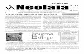 LA VOZ DE NEOLAIA, Nº 11 (de 25), Junio 2003