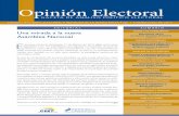 Gaceta "Opinión Electoral" junio-julio