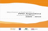 Monitoreo y evaluación del PPD Argentina durante el período 2009-2010
