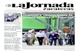 La Jornada Zacatecas, Miércoles 13 de Julio de 2011