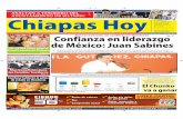 Chiapa HOY Martes 30 de Junio en Portada & Contraportada
