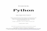 Tutorial de python (sep-2009)