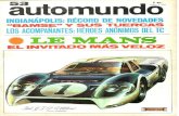Revista Automundo Nº 53 - 11 Mayo 1966
