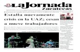 La Jornada Zacatecas, sábado 3 de mayo de 2014