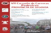 VII Circuito de Carreras Pedestres provincia de Segovia