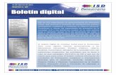 INICIATIVA SOCIAL PARA LA DEMOCRACIA (ISD) - BOLETIN DIGITAL