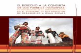 El derecho a la consulta de los pueblos indígenas