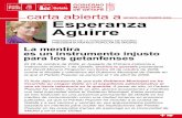 Carta Esperanza Aguirre 20/11/2009