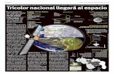 Satélite venezolano en el espacio