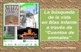 pRESENTACIÓN DE LA PONENCIA La búsqueda de la vida en Blas Infante a través de “Cuentos de animales”