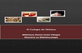 Maestría en Bibliotecología El Colegio de México