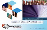 Examen Clínico del Pie Diabético