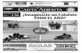 Carta Abierta, El periódico de El Calafate, Edición de abril 2014