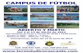 Campus de Fútbol 2012