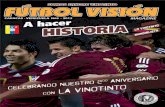 Fútbol Visión Magazine # 6 ESPECIAL VINOTINTO