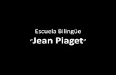 Jean Piaget - Segundo año de Básica