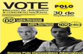 Vote Congreso POLO 30 de septiembre