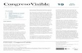 Boletín No. 19 Congreso Visible