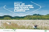 Por el desarrollo agrícola de América Latina