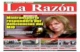Diario La Razón miércoles 30 de octubre