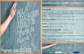 Progrma Educación de Adultos 2011/12