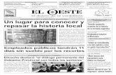 Diario El Oeste 16/05/2013