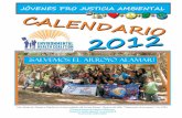 calendario 2012 JOVENES PRO JUSTICIA AMBIENTAL