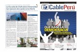 Revista de Cable Perú Abril