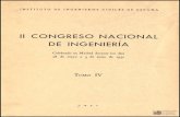 Congreso Nacional de Ingeniería (2º. 1950. Madrid). Tomo IV. Parte I