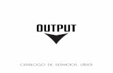 Catálogo de servicios Output