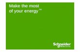 Presentación corporativa Schneider Electric España "Make the most of your energy"