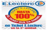 Catalogo- E.Leclerc- Hasta 100x100 -  De miercoles 3 al Domingo 14 de abril 2013